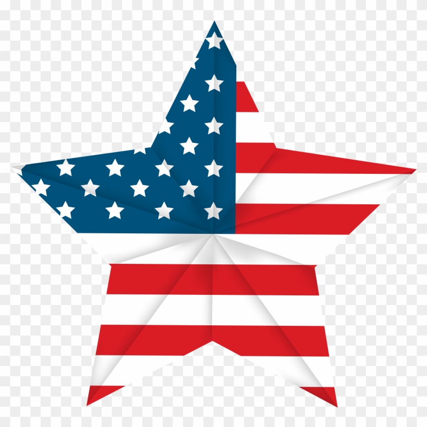 Usa Star Flag Png Clip Art Imageu200b Gallery Yopriceville Transparent Png #446942