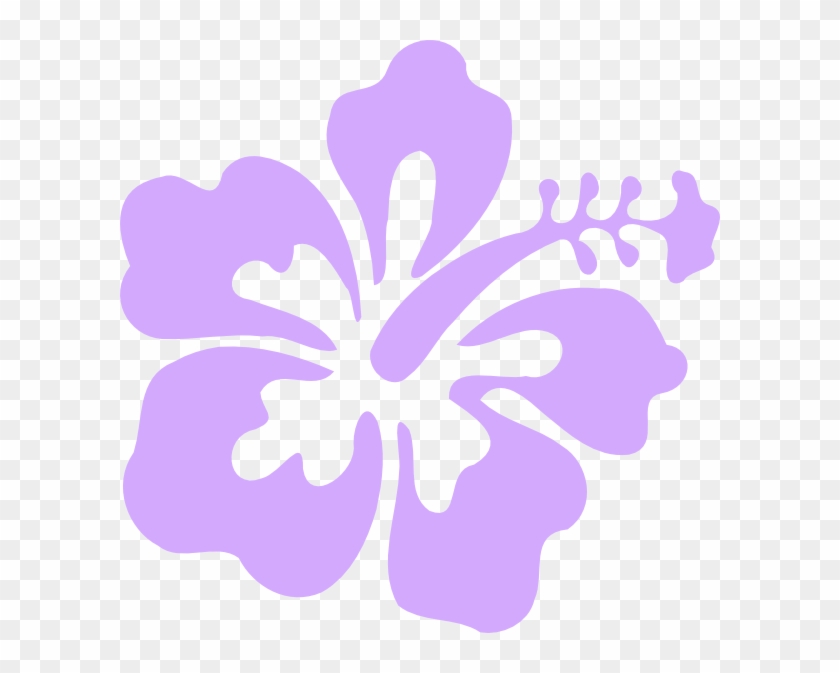 Small - Clipart Hibiscus Flower Png Transparent Png #447075