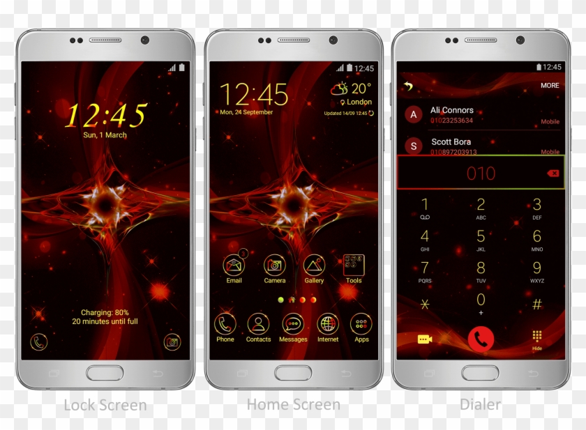 View In Theme Store - Steampunk Phone Theme Clipart #447116