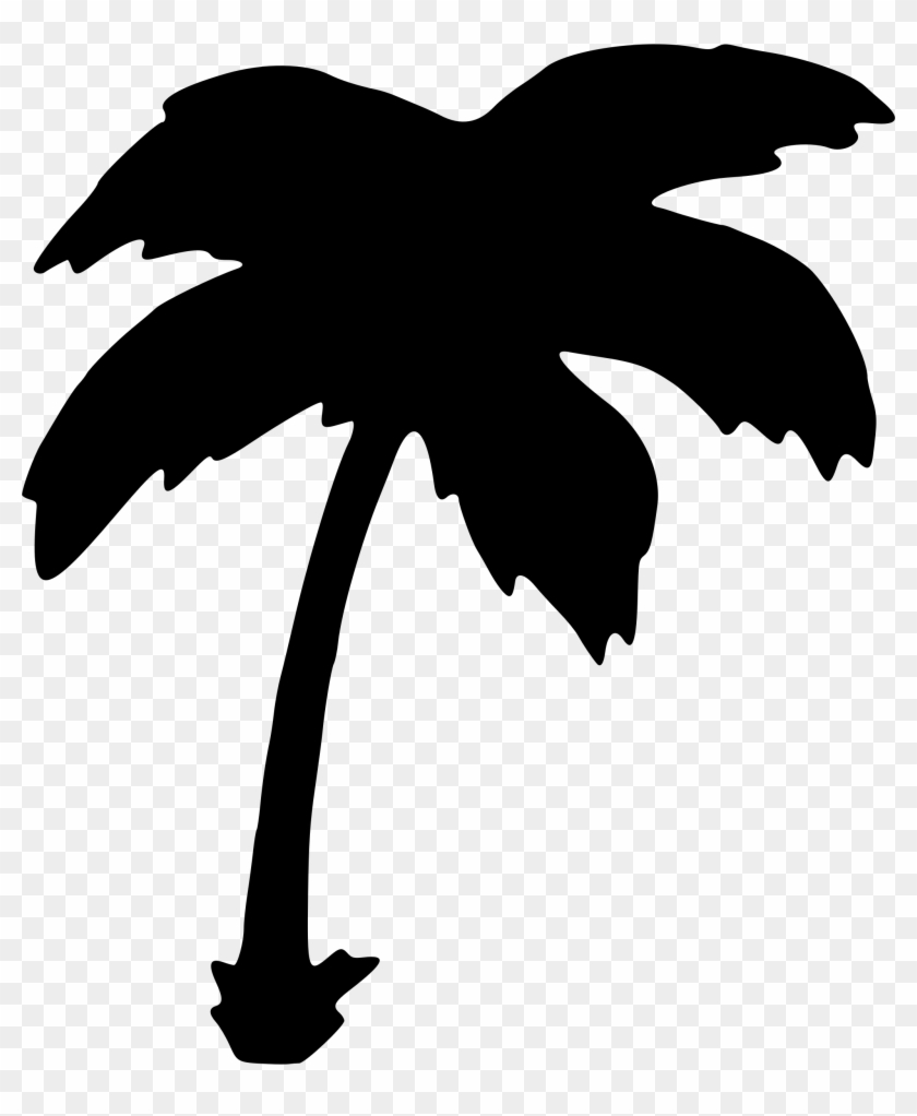 Big Image - Basic Palm Tree Clipart #447365