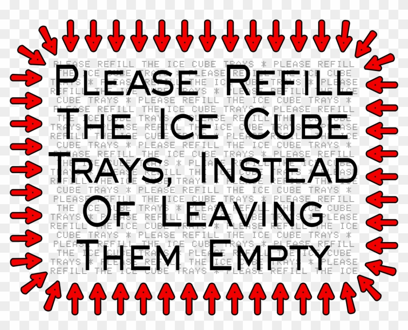 This Free Icons Png Design Of Refill The Ice Cube Trays Clipart