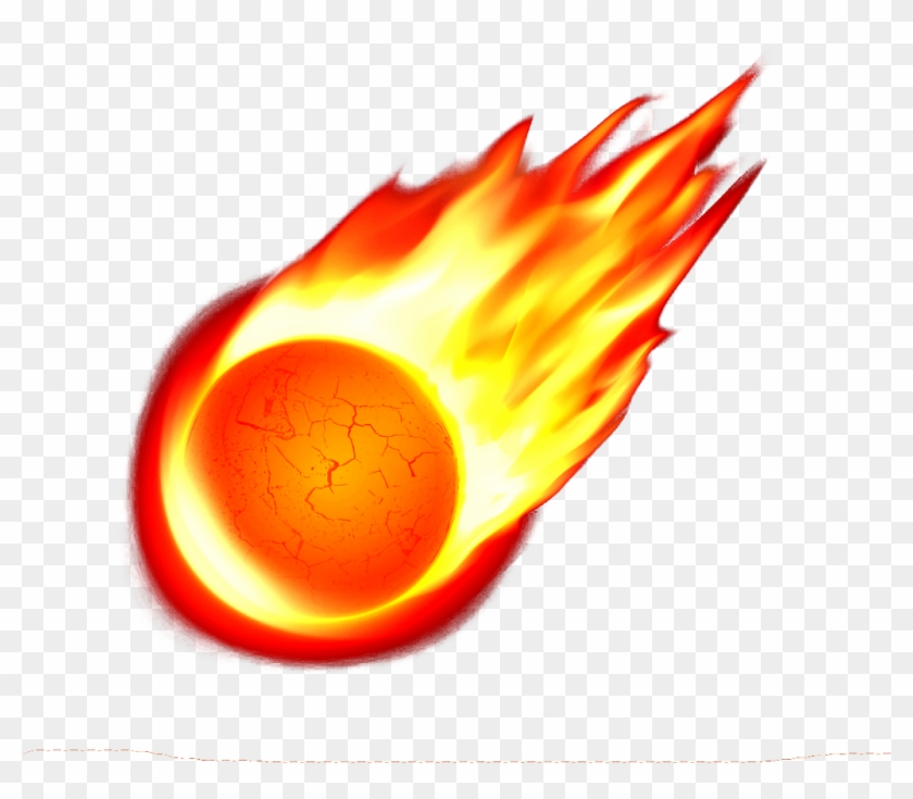 Boule De Feu Transparente Clipart