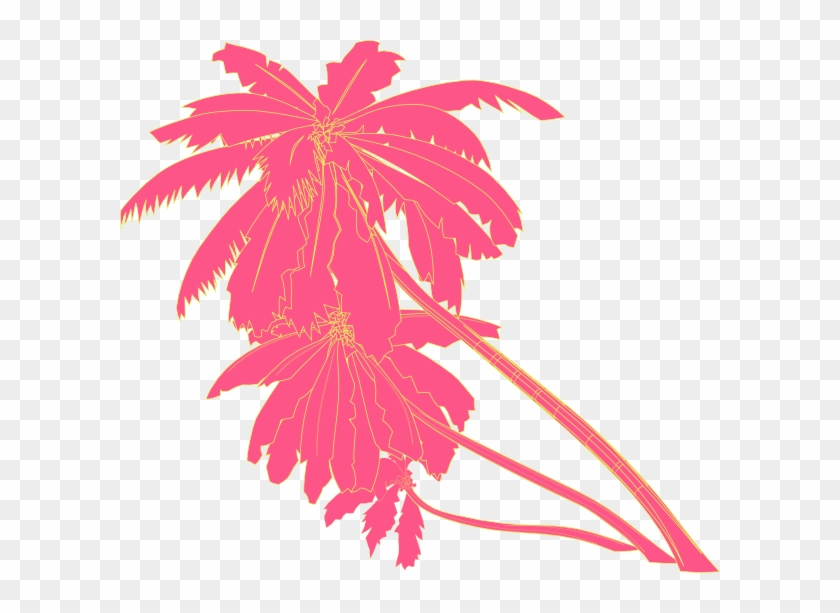 Black Palm Tree Png Clipart #447708
