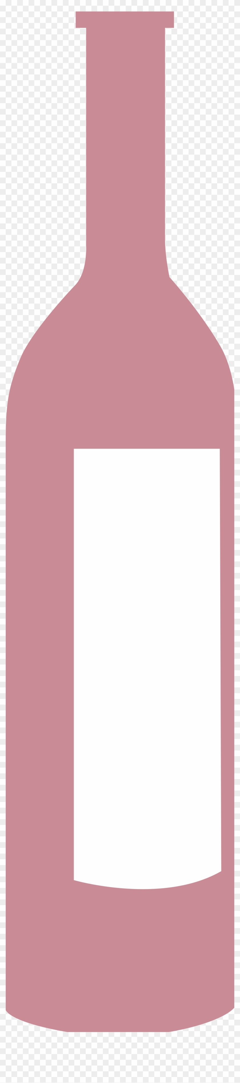 Open - Pink Wine Bottle Clipart - Png Download