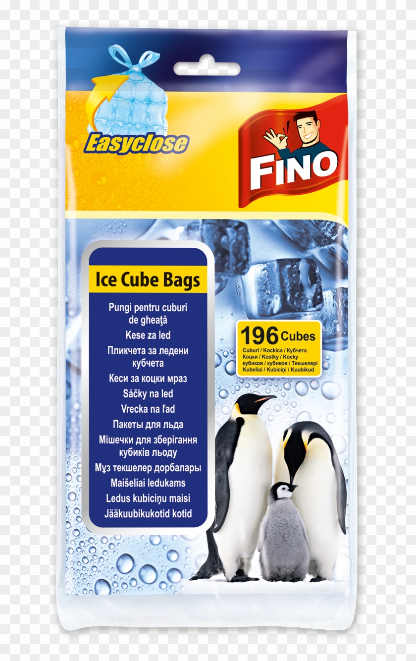 98100 Fino Sce Ice Bags Tied - Fino Ice Cube Bags Clipart