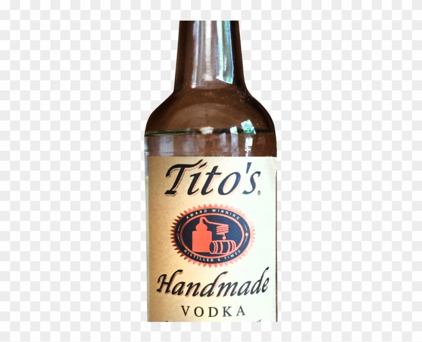 Vodka Bottle Png Transparent Image 1 - Tito's Vodka Logo Png Clipart #448071