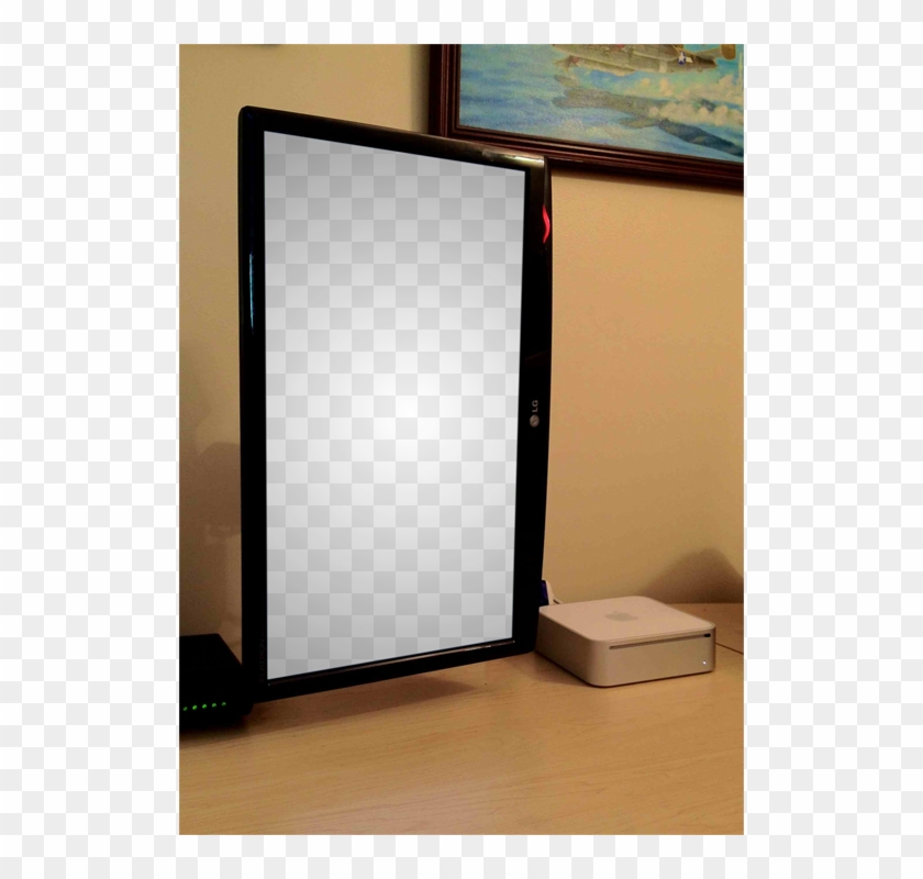 Vertical Tv Screen - Diy Monitor Portrait Stand Clipart #448225