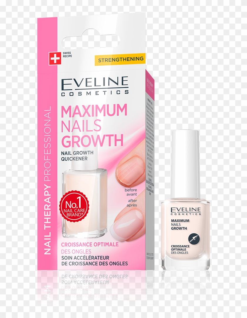Nail Therapy Maximum Nails Growth - Eveline Maximum Nails Growth Clipart