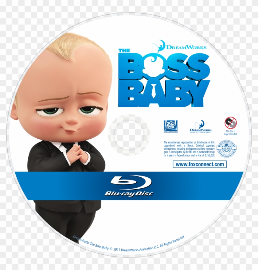 The Boss Baby Bluray Disc Image - Boss Baby Boss Png Clipart #448735
