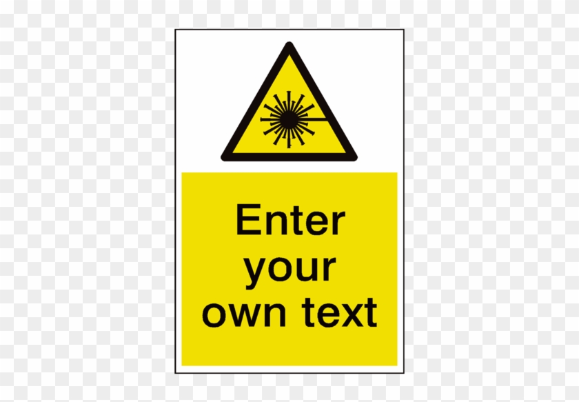Laser Beam Custom Hazard Sticker - Mind The Step Safety Sign Clipart #448736