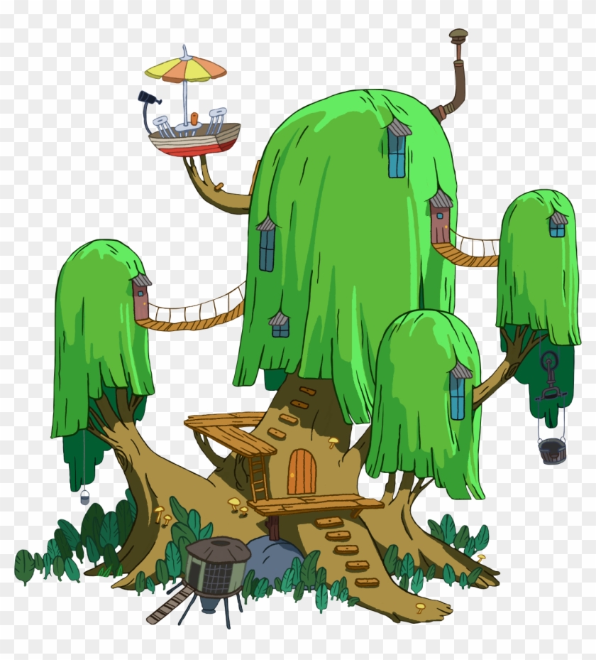 Google Map - Adventure Time House Background Clipart