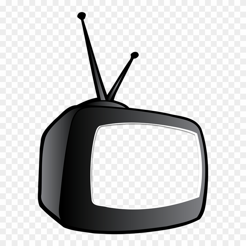 The Screen Is A Transparent Knockout So You Can Overlay - Cartoon Tv With Transparent Background Clipart