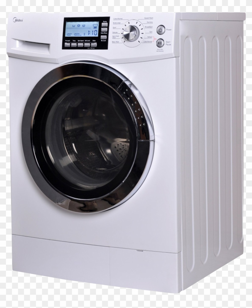 Front Loading Washing Machine - Laundry Washing Machine Png Clipart