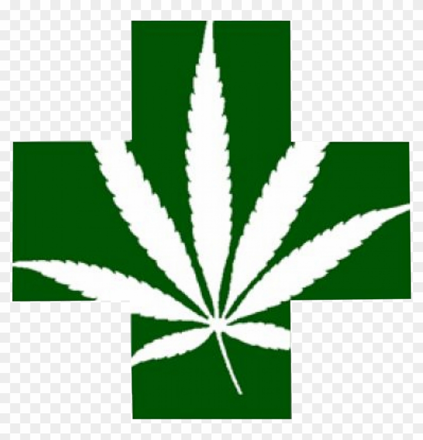 800 X 800 8 - Cannabis Green Medical Cross Clipart