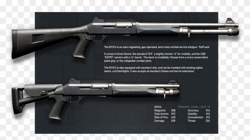 Gage Shotgun Pack - Payday 2 Bulldozer Shotgun Clipart