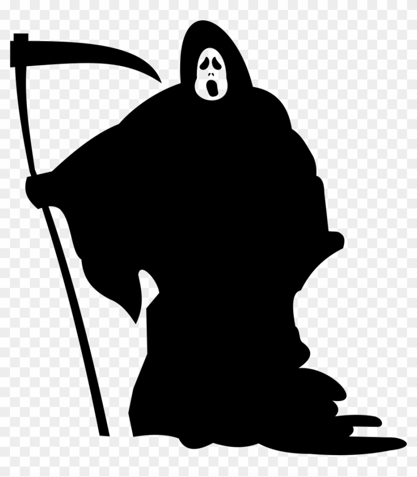 Png File - Grim Reaper Png Icon Clipart #449394