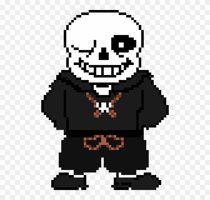 Reaper Sans Sprite - Reaper Sans Pixel Art Clipart #449457