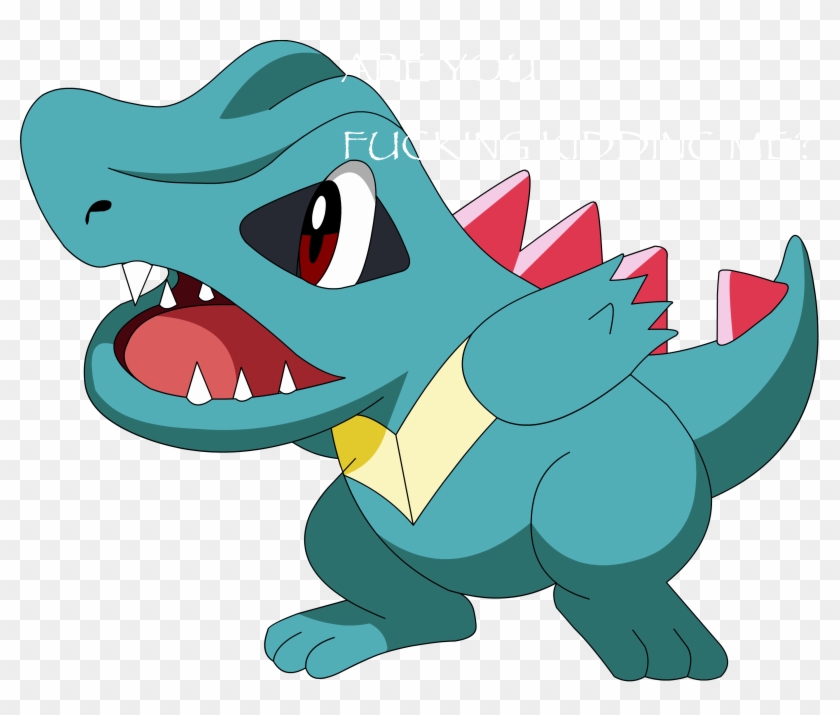 Charmander Is Red - Totodile Png Clipart #449502