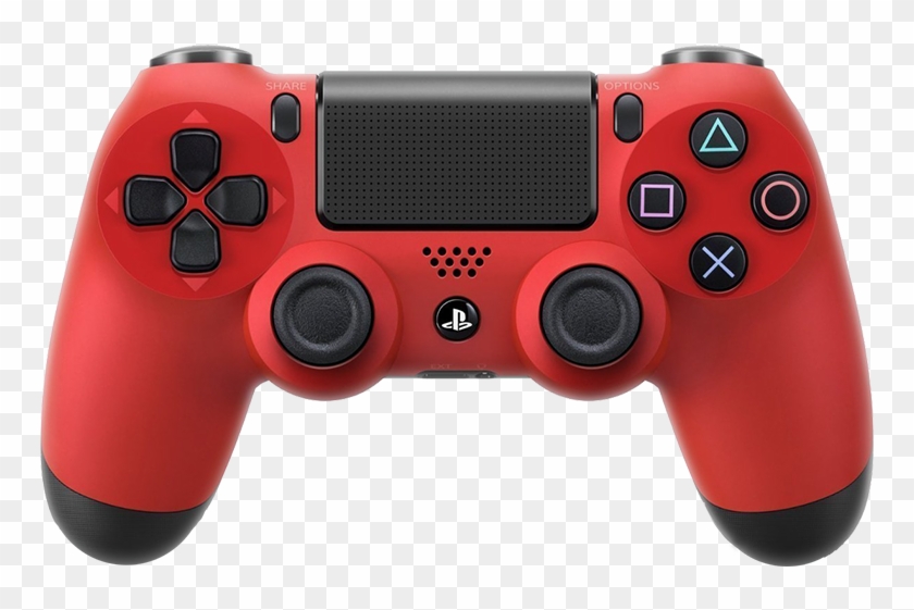 Ps4 Controller Png - Red Ps4 Controller Transparent Clipart #449503