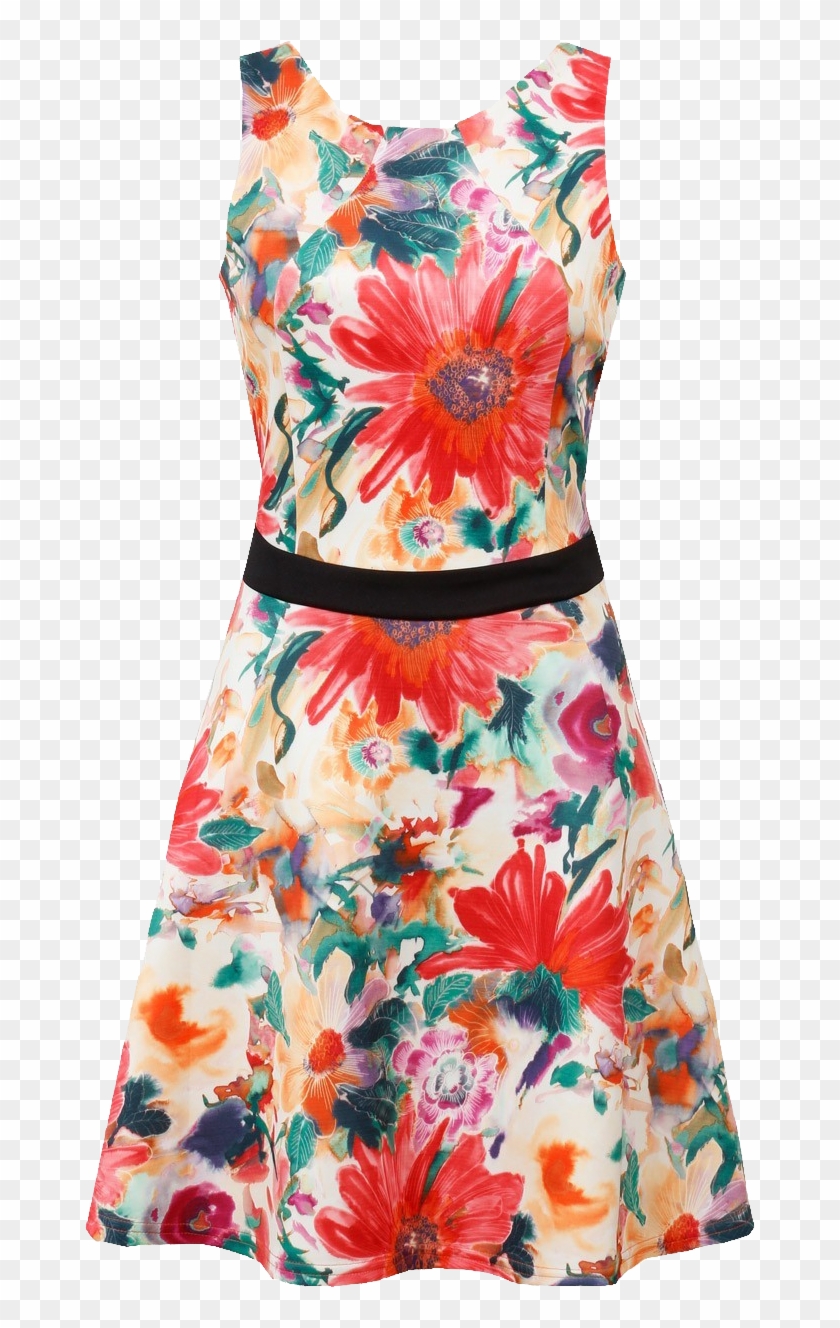 Floral Dress Png Photos - Clothing With Transparent Background Clipart