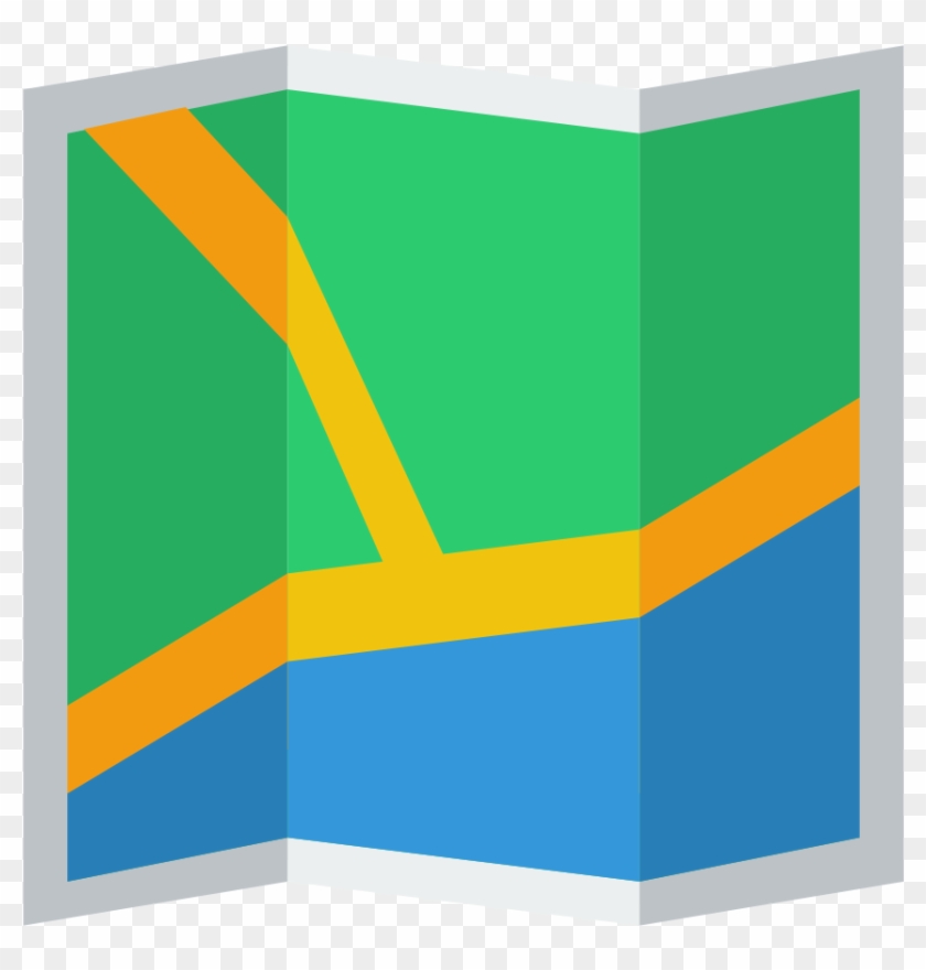 Download Svg Download Png - Map Icon Vector Png Clipart #449910