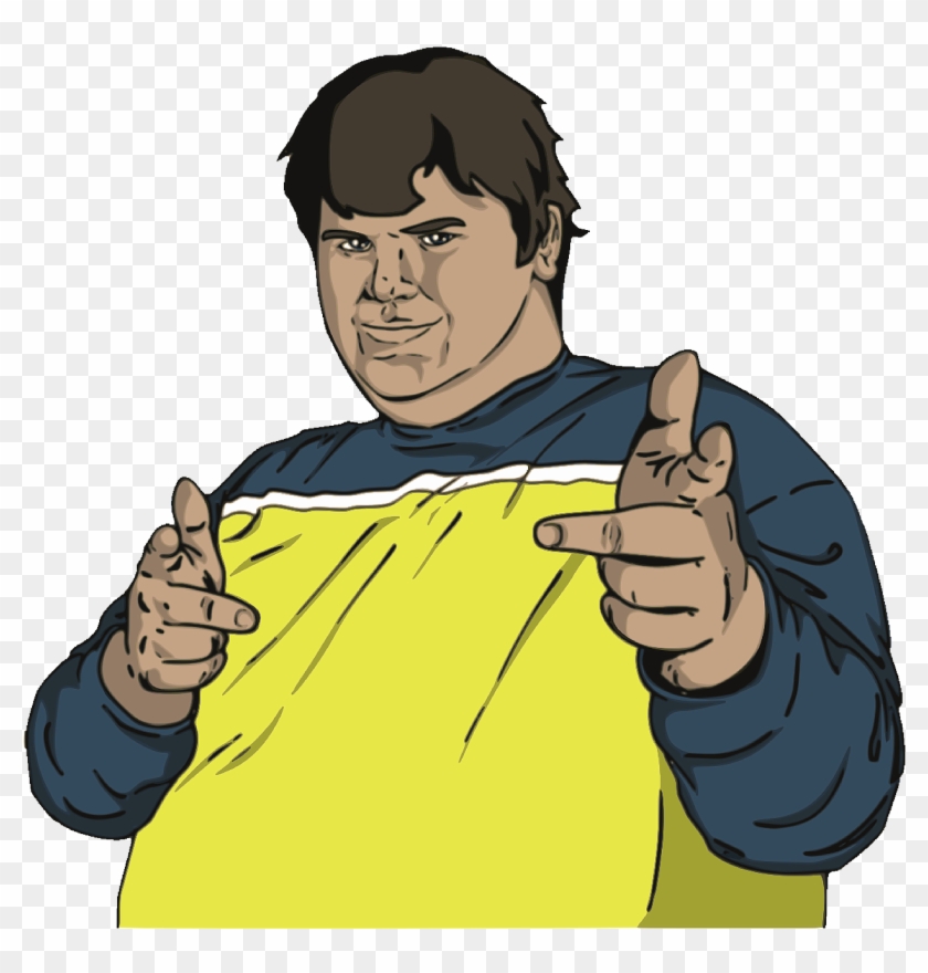 Clip Art Freeuse Download Wake Up Natural Powerlifting - Guy With Thumbs Up Clipart - Png Download