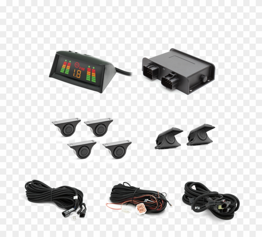 Heavy Duty Backup Sensors Including 2 Optional Roof - Gadget Clipart #4400090