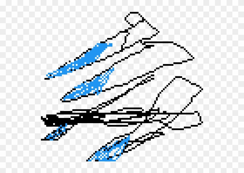 Ice Shards - Pixel Clipart