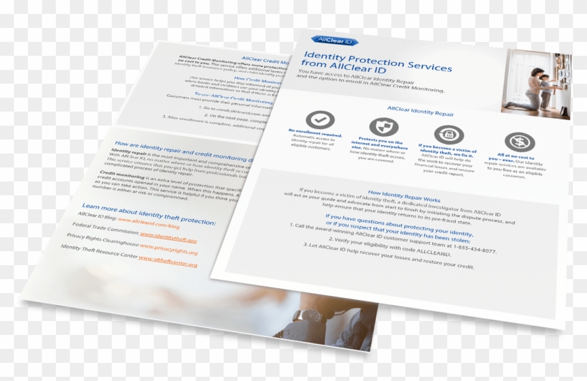 Allclear Id Logo - Flyer Clipart #4401194