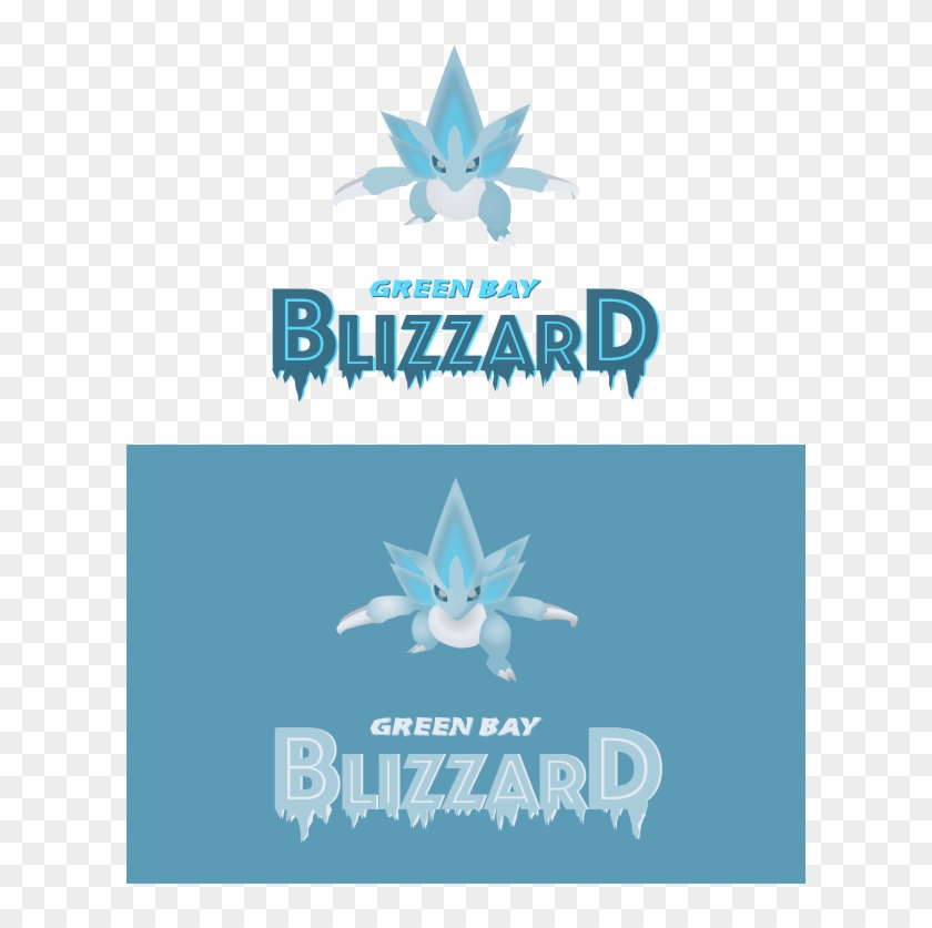 Image"green Bay Blizzard" Aka My Attempt At A Draft - Graphic Design Clipart