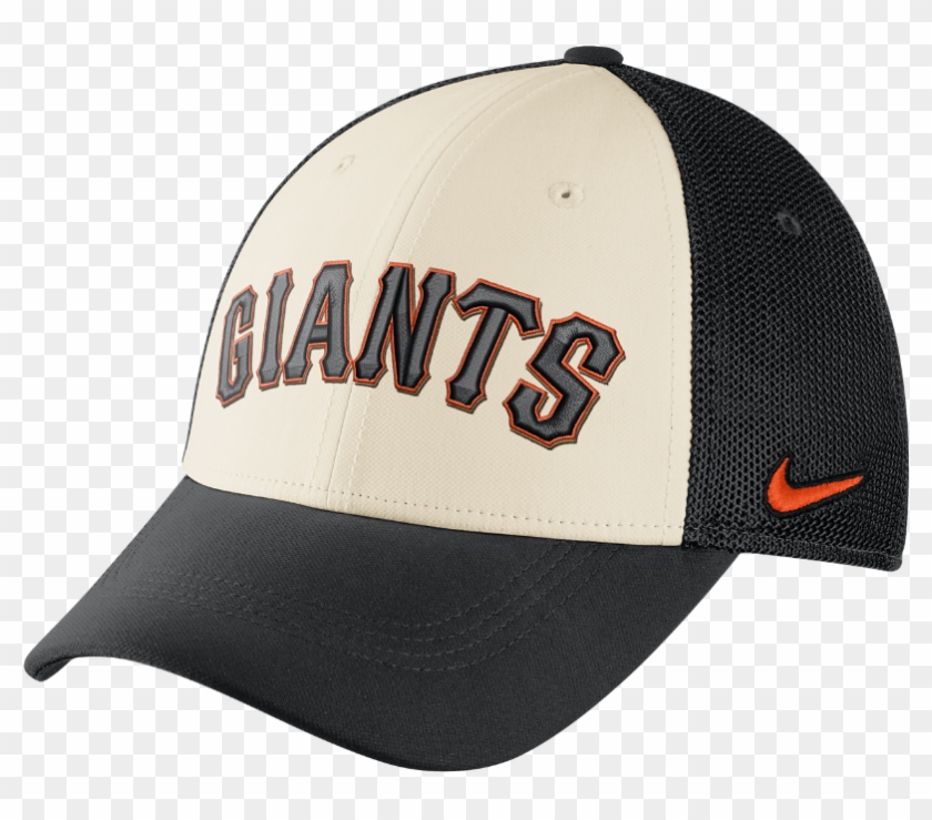 Nike Mesh Back Swoosh Flex Fitted Hat Size Flx (white) - Baseball Cap Clipart