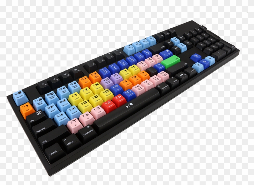 Mac Avid By Skeletor 104-key Custom Mechanical Keyboard - Computer Keyboard Clipart