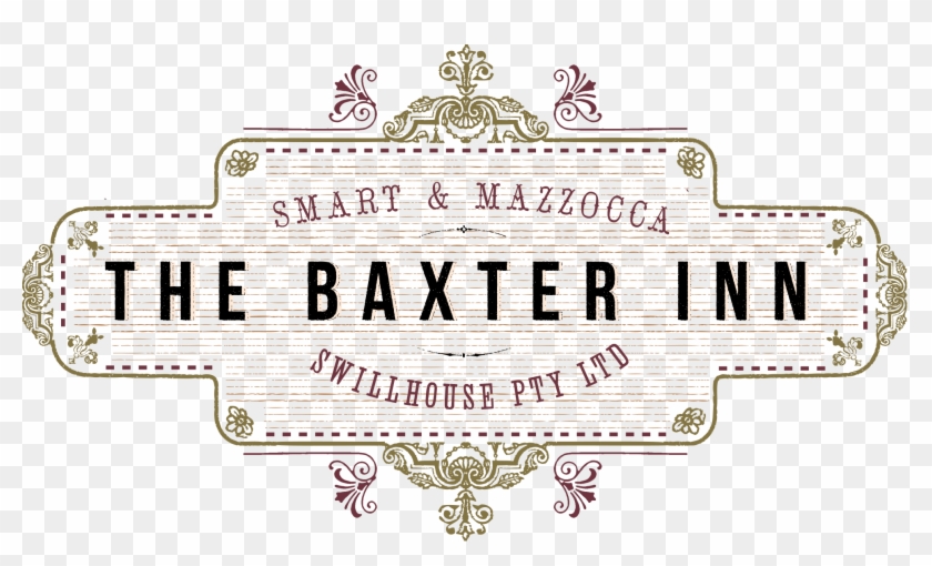 Home - Bookings - Contact - Hours - Careers - Baxter Inn Sydney Logo Clipart #4402435