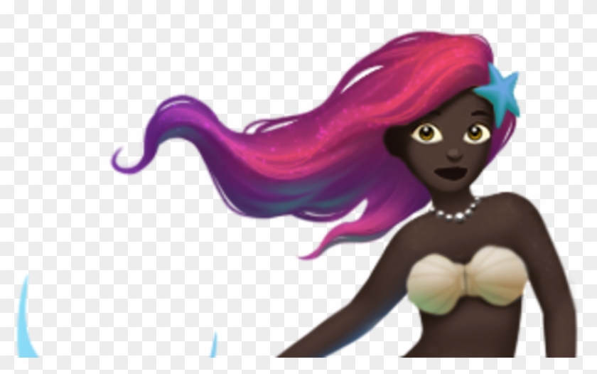 New Emojis To Be Included In Apple Ios , Png Download - Black Mermaid Emoji Clipart