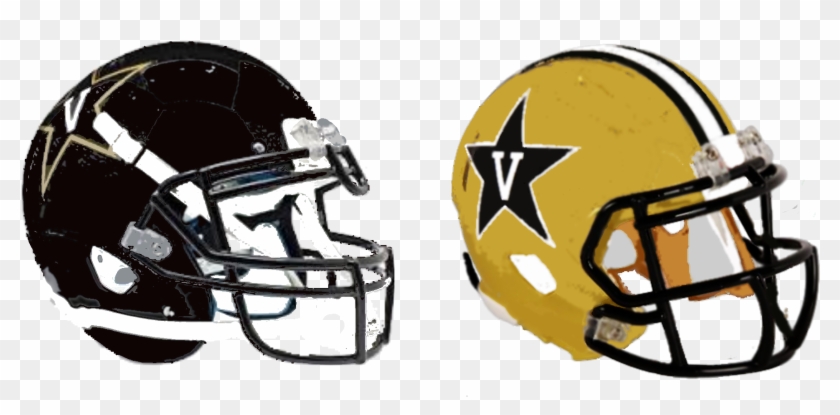 Black And Gold Helm - American Football Clipart