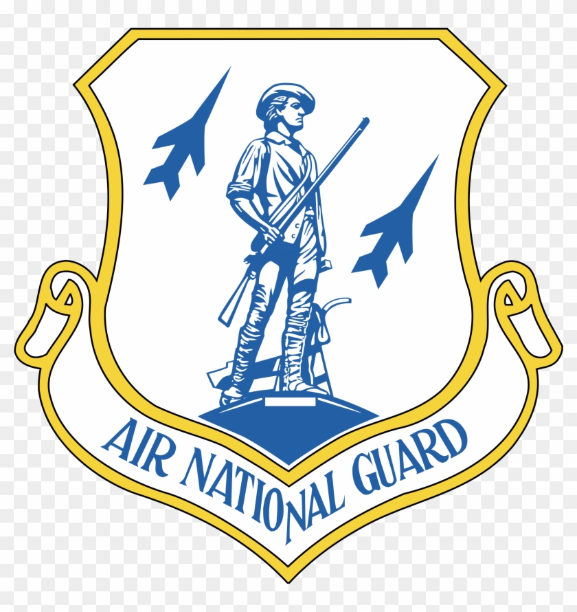 Air National Guard 01 Logo Png Transparent - Us Air National Guard Logo Clipart