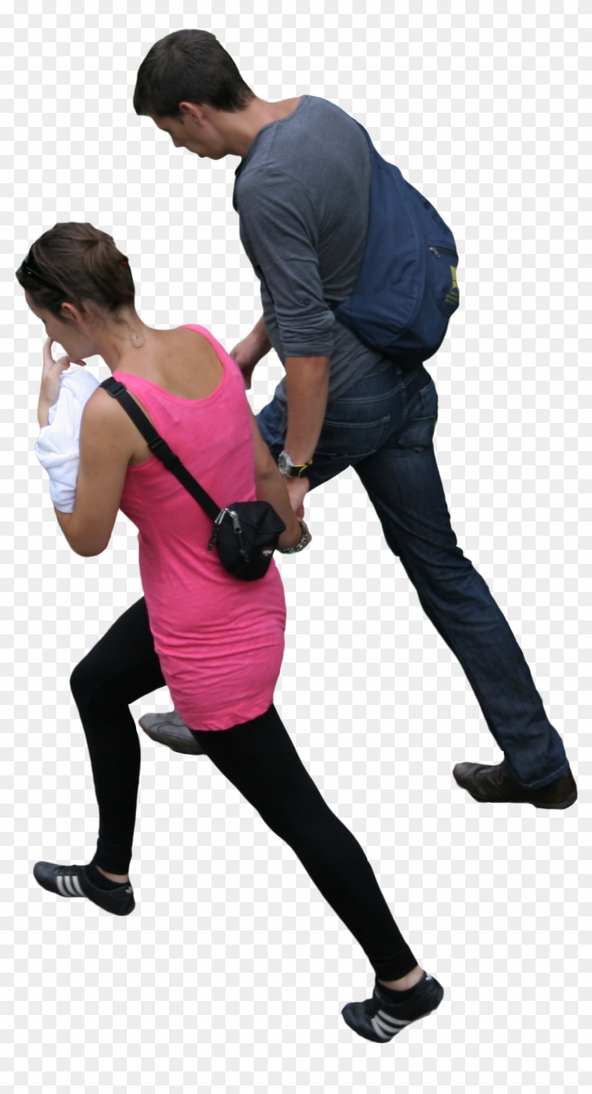 Girl , Png Download - Cutout People From Above Clipart