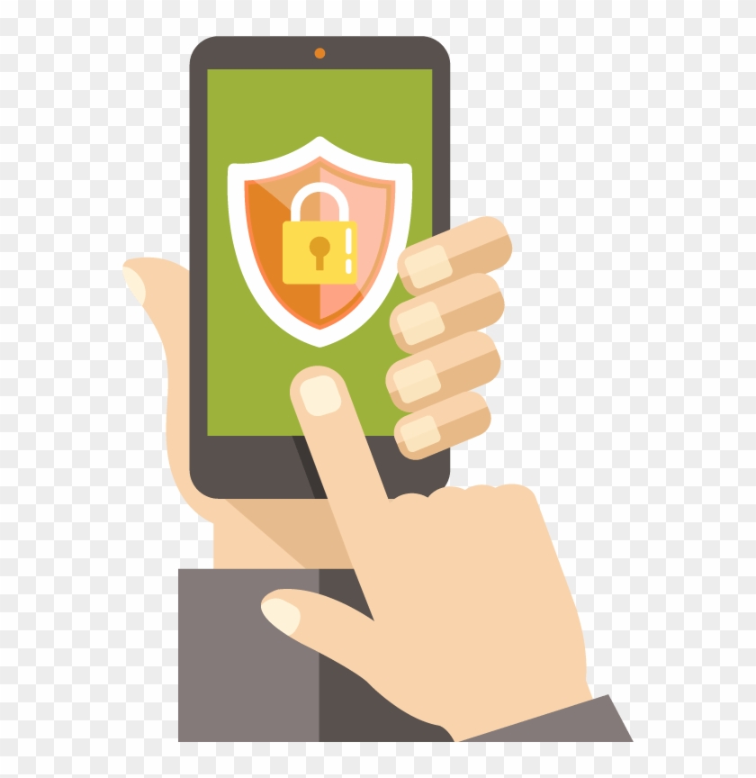 Bics' Sms Firewall Solution Provides Mobile Operators - Drawing On Mobile Security Clipart