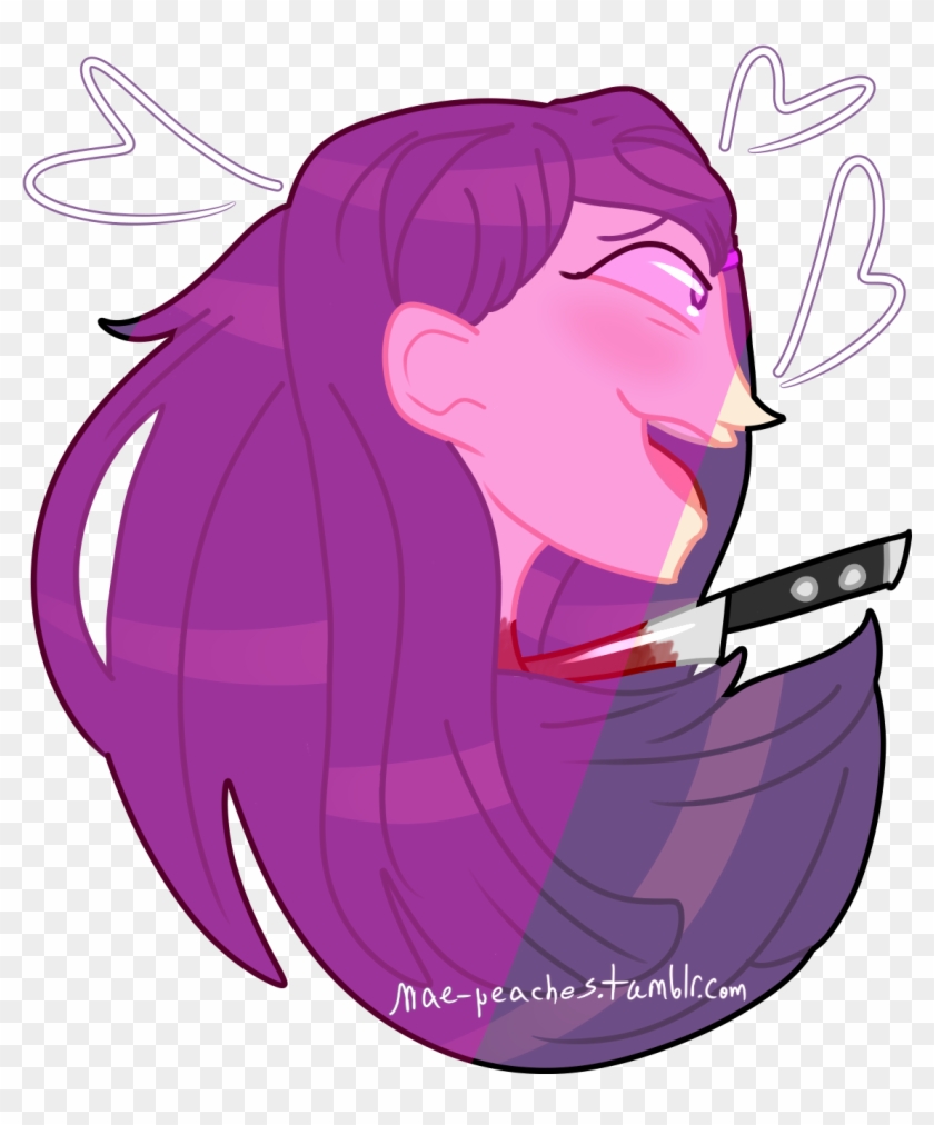 Okay The Thing Is, I'm Kind Of Into Knives - Cartoon Clipart #4403674