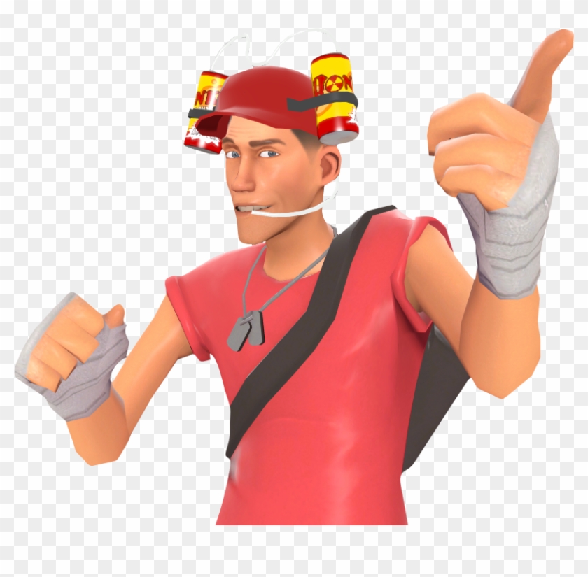 Bonk Helm - Tf2 Scout Bonk Helm Clipart (#4403920) - PikPng