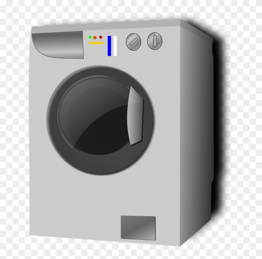 Washing Machines Pressure Washers Laundry Clothes Dryer - Washing Machine Vector Png Clipart #4404358