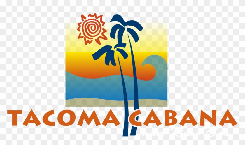 Tacoma Cabana Logo - Graphic Design Clipart #4404572