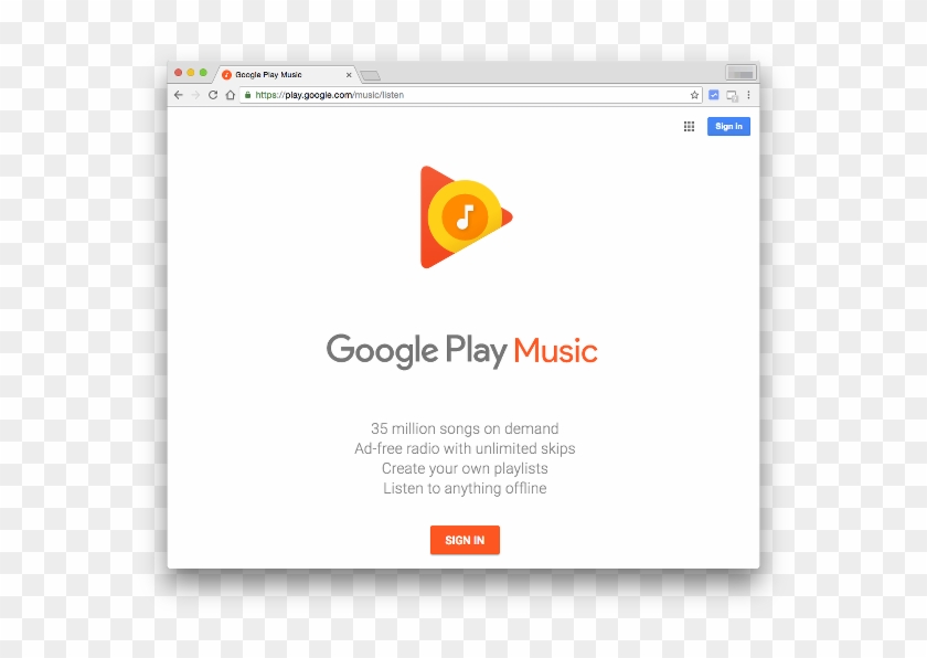 Install The Google Play Music App - Google Play Music Free Trial Clipart #4404997