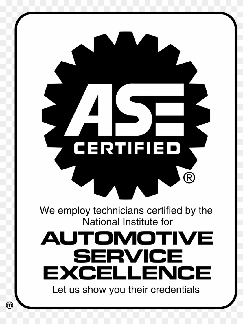 Ase Certified 03 Logo Png Transparent - Ase Certified Png Clipart