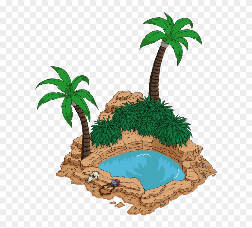 Oasis - Illustration Clipart