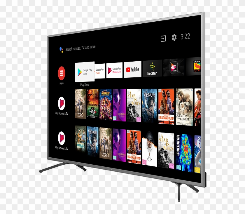 The Premium Luxury Tvs Flaunt Edgy Aesthetics Of Its - Vu 43 Inch Led Tv Flipkart Clipart