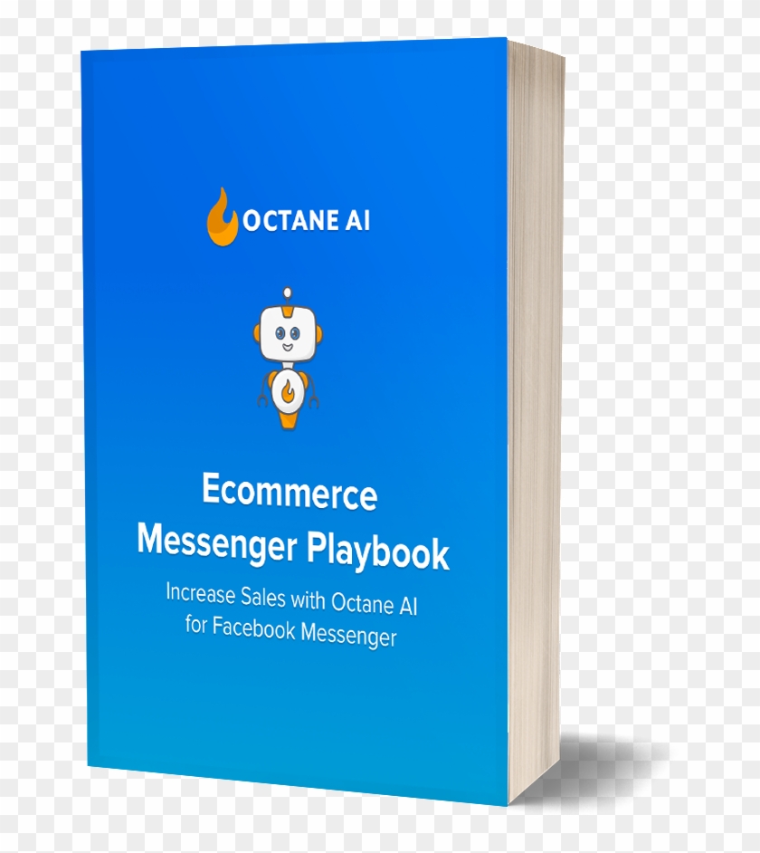 The Ecommerce Messenger Playbook By Octane Ai - Book Cover Clipart