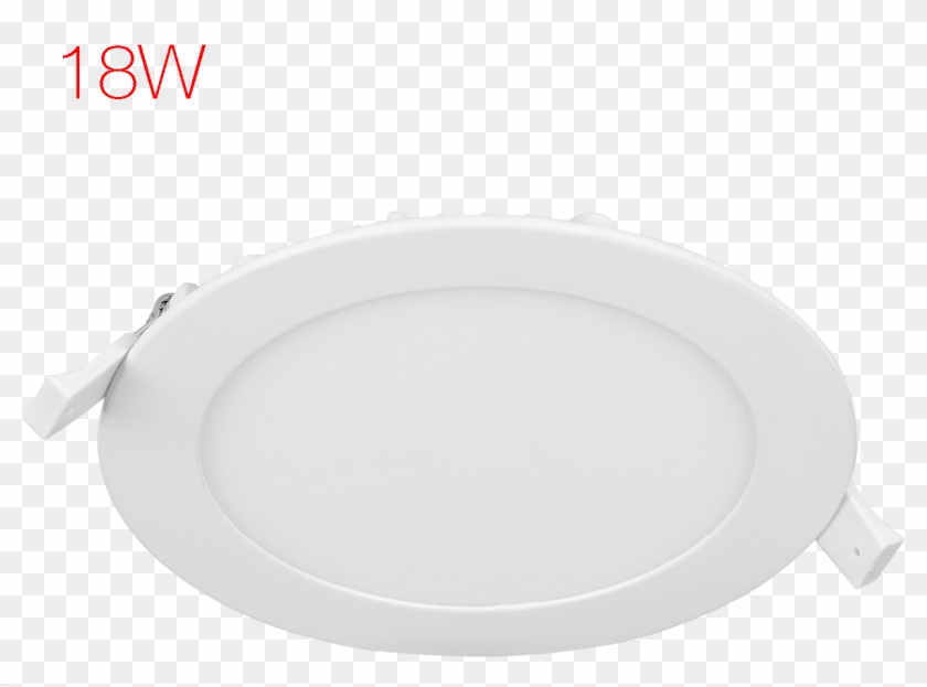 Octane Round Led Panel 18 W 6500 K - Ceramic Clipart