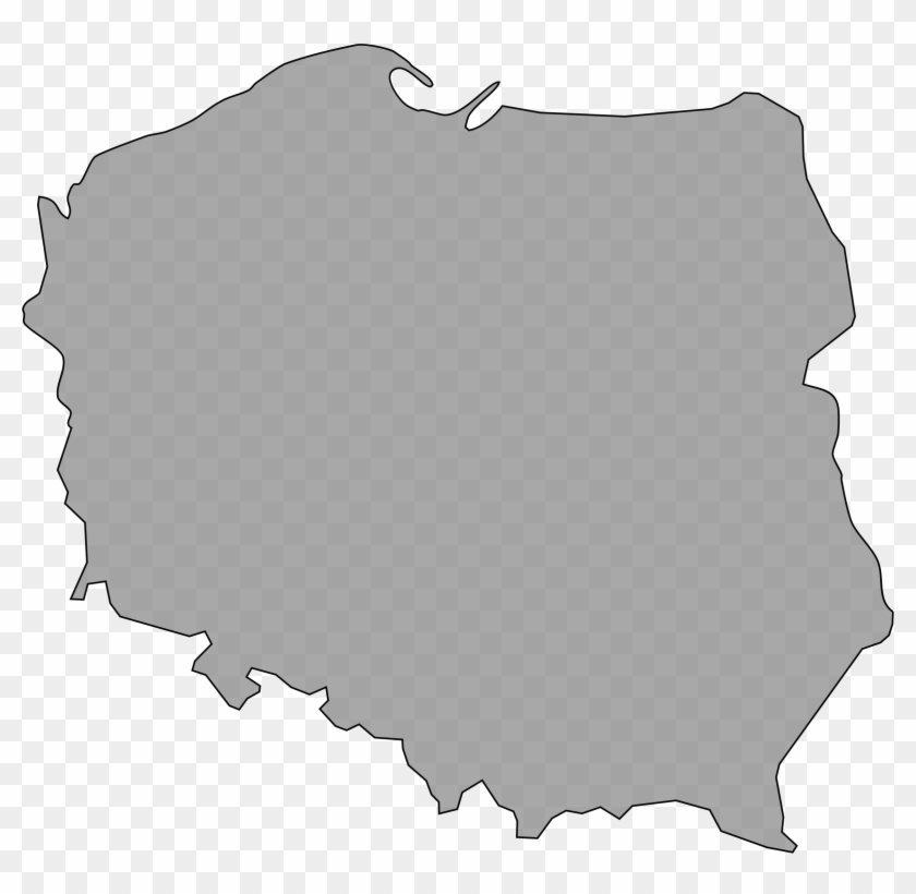 Big Image - Map Of Poland Clipart #4406166