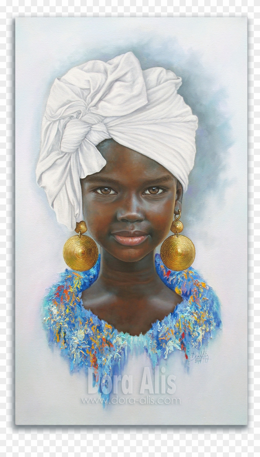 Niños De África - Portrait Clipart #4406356